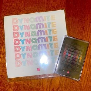 BTS Dynamite Vinyl & Cassette Tape